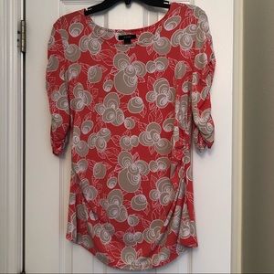 Alfani coral blouse